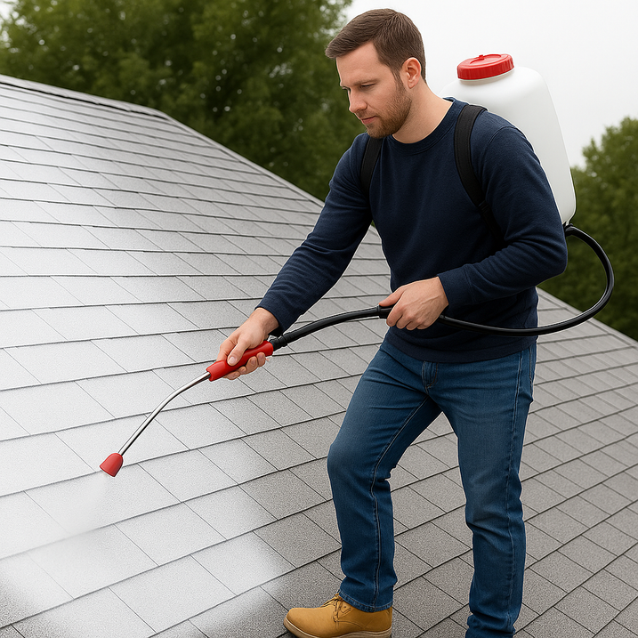 APEX-1132™ Spray Fan Roof Application