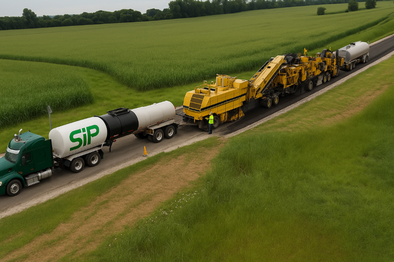 SIP-1111™ Field Recycling Train Photo