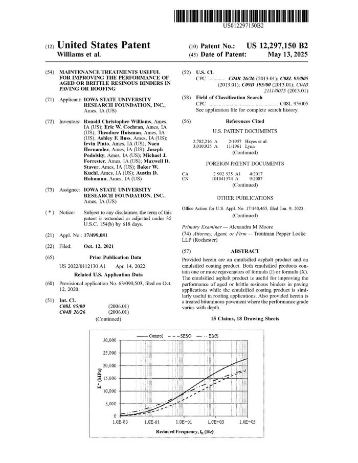 Issued patent